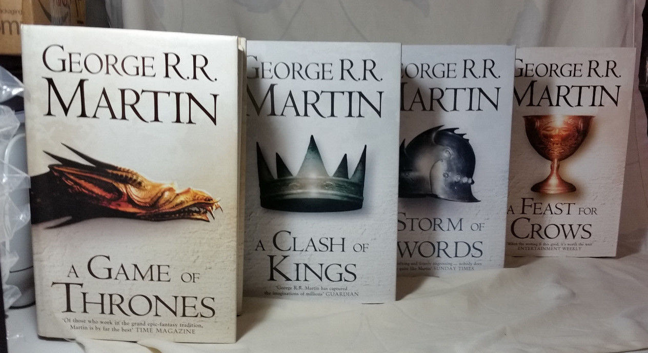 Games of Thrones : Les livres de la saga vendus à des prix exceptionnels sur eBay